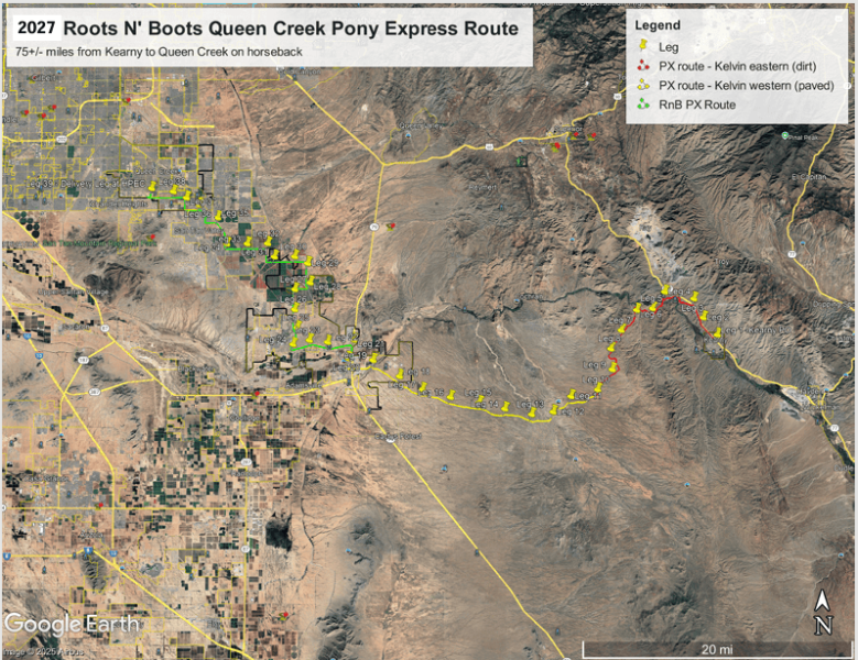 2027 PX Route Map